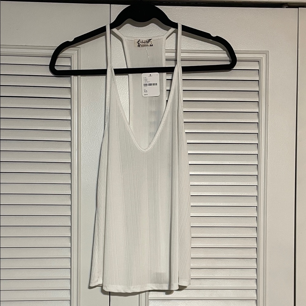 Chic White Camisole Top